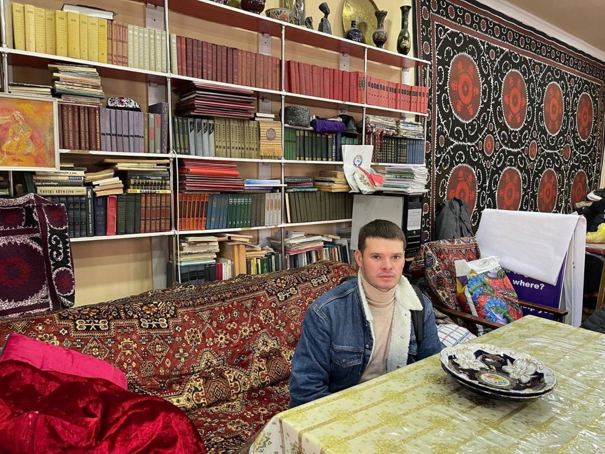 Gulsara Hostel Samarkand Bagian luar foto