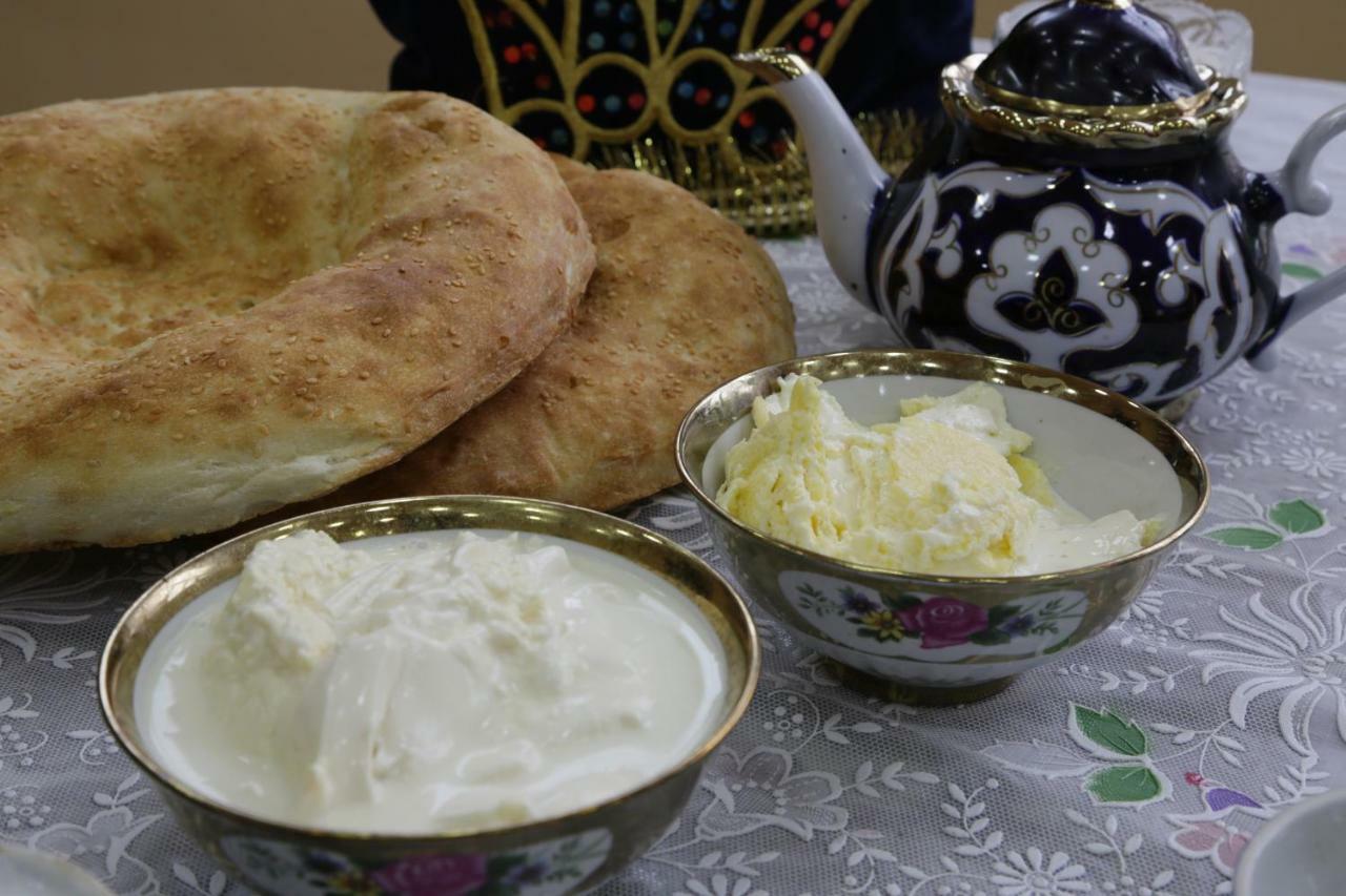 Gulsara Hostel Samarkand Bagian luar foto